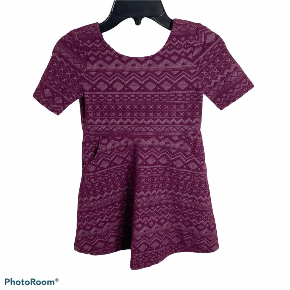 Gymboree Stretch Dress Sz 5 Purple Girls Toddler